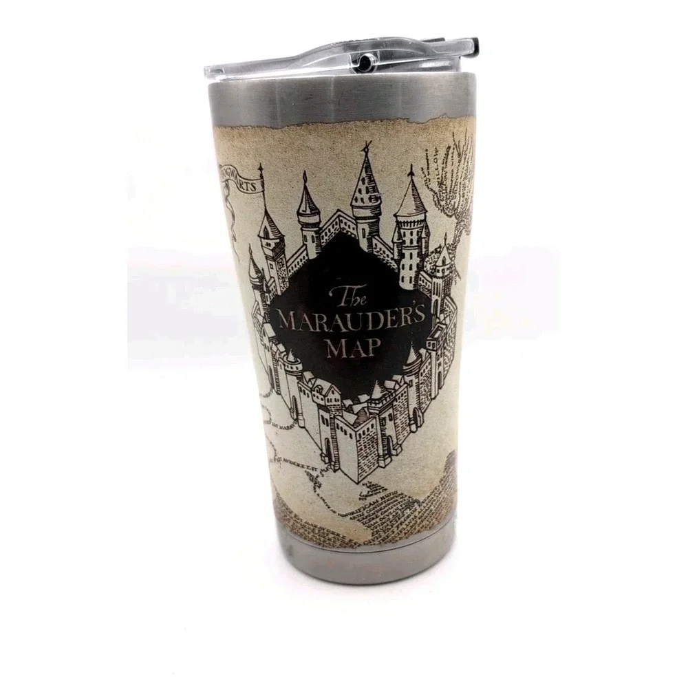 TERVIS 20 Oz. Stainless Steel the Marauder's Map Hogwarts Harry Potter tumbler